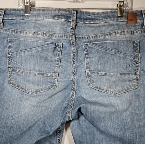 BKE Payton Universal Fit Bootcut Jeans Size 38 Women’s Mid Rise Stretch Denim - Picture 5 of 10